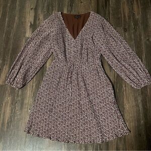 NORDSTROM Brand New Wishlist Apparel Mini Long Sleeve Dress in size S/M